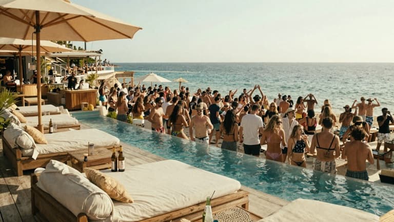 O Beach Ibiza (VIP bed)
