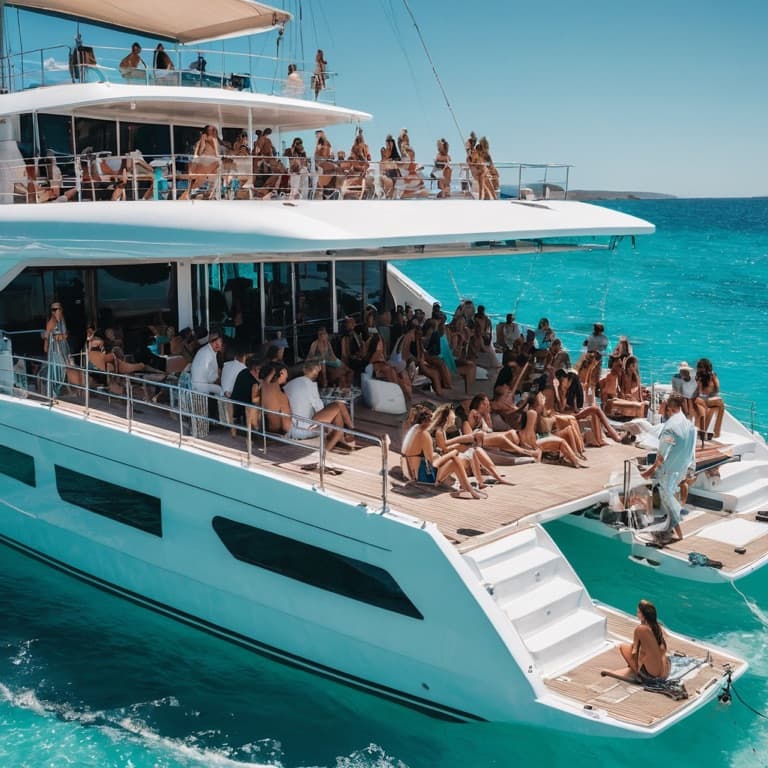 Ibiza Boat Club catamaran