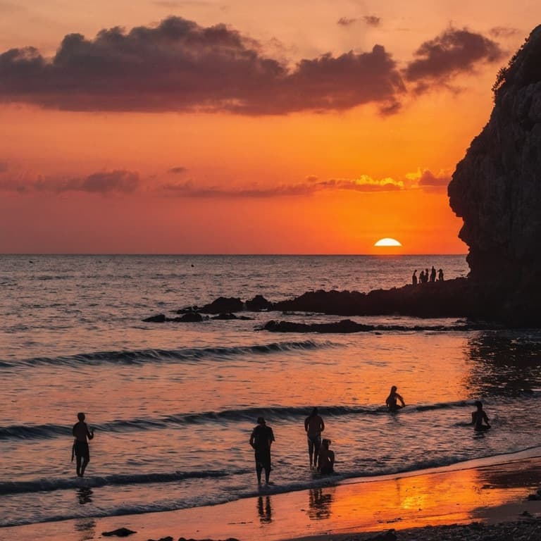 Café del Mar sunset