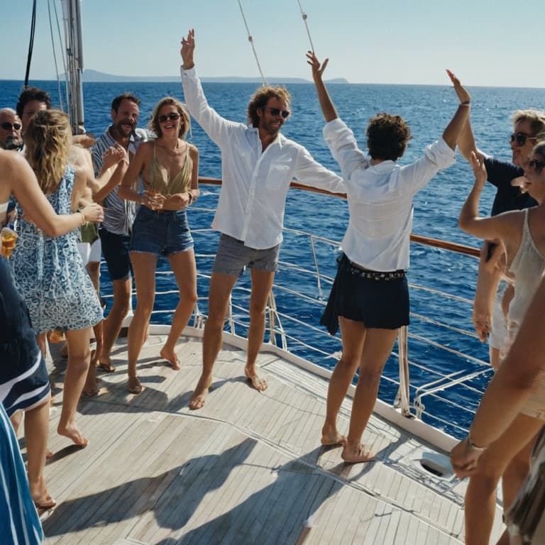 Oh My Boat party