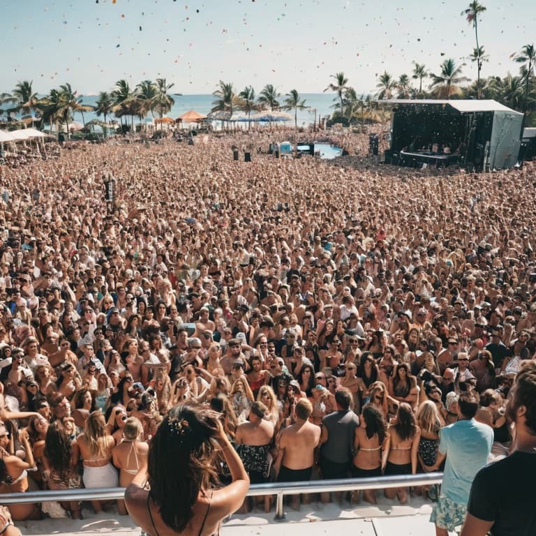 Ushuaia open-air party
