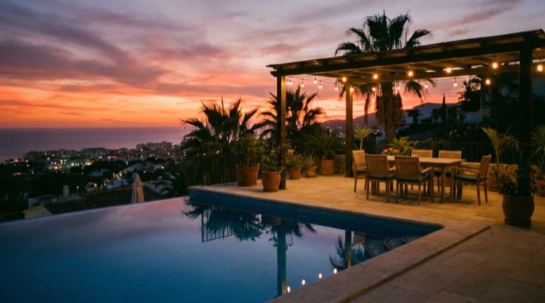 Villa Can Sunset